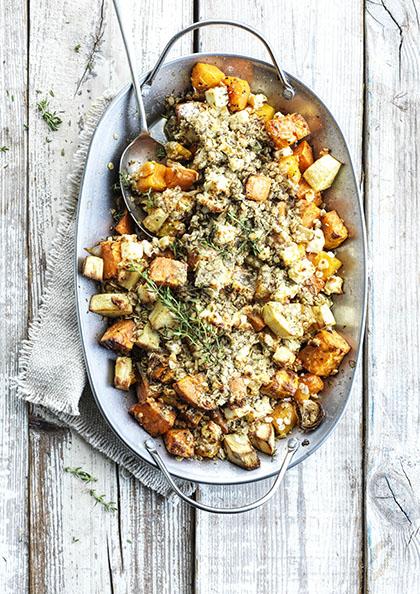 Crumble de légumes