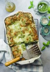Lasagnes aux épinards, à la ricotta et au pesto