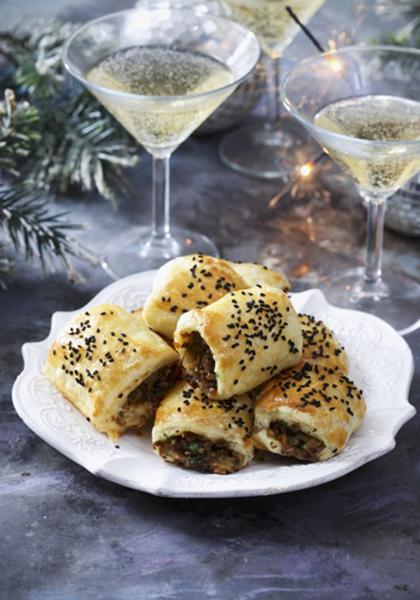 Feuilletés aux champignons