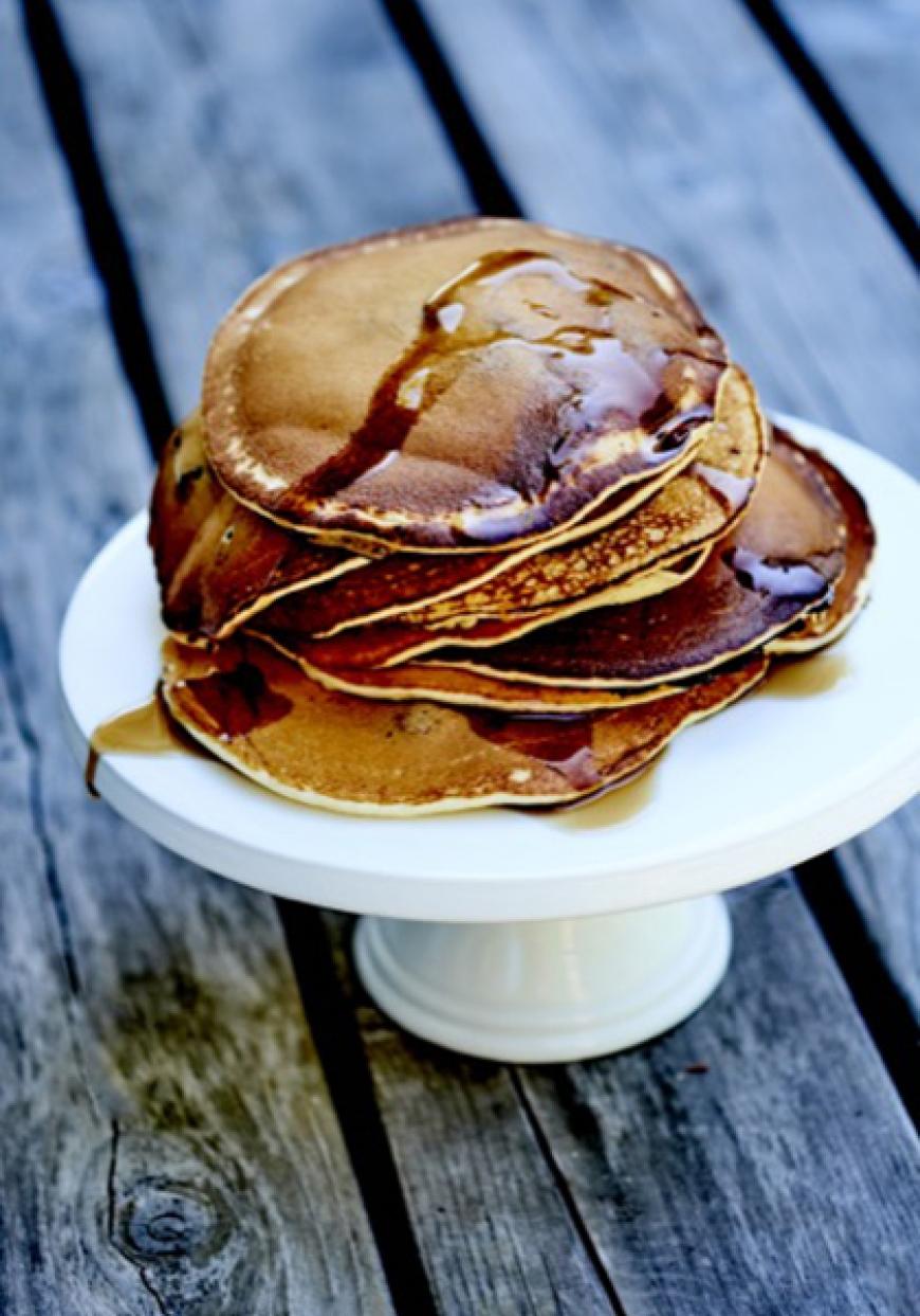 Pancakes au sirop d&#039;érable