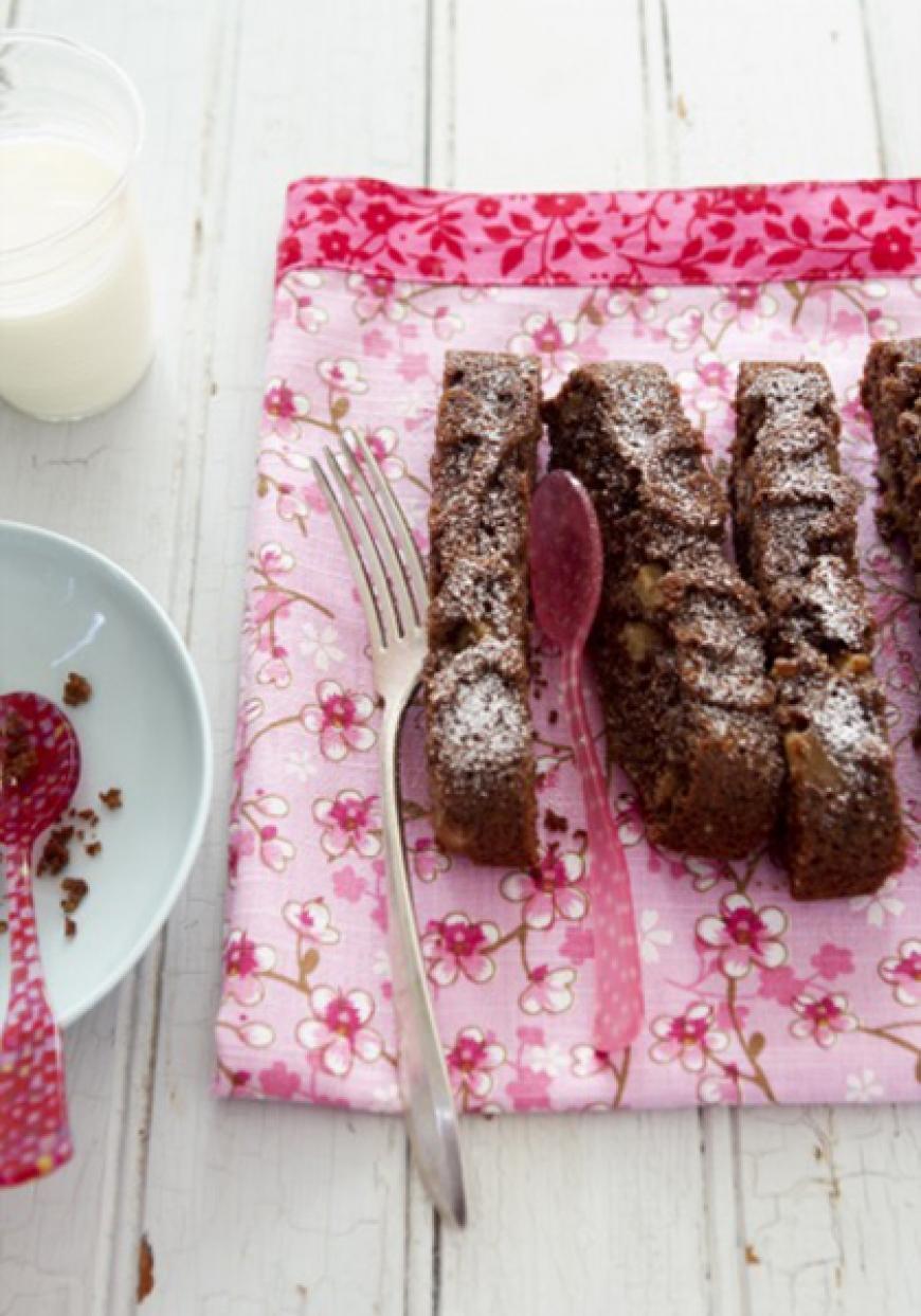 Gâteau chocolat poire