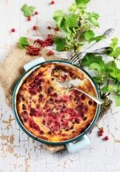 Clafoutis aux groseilles