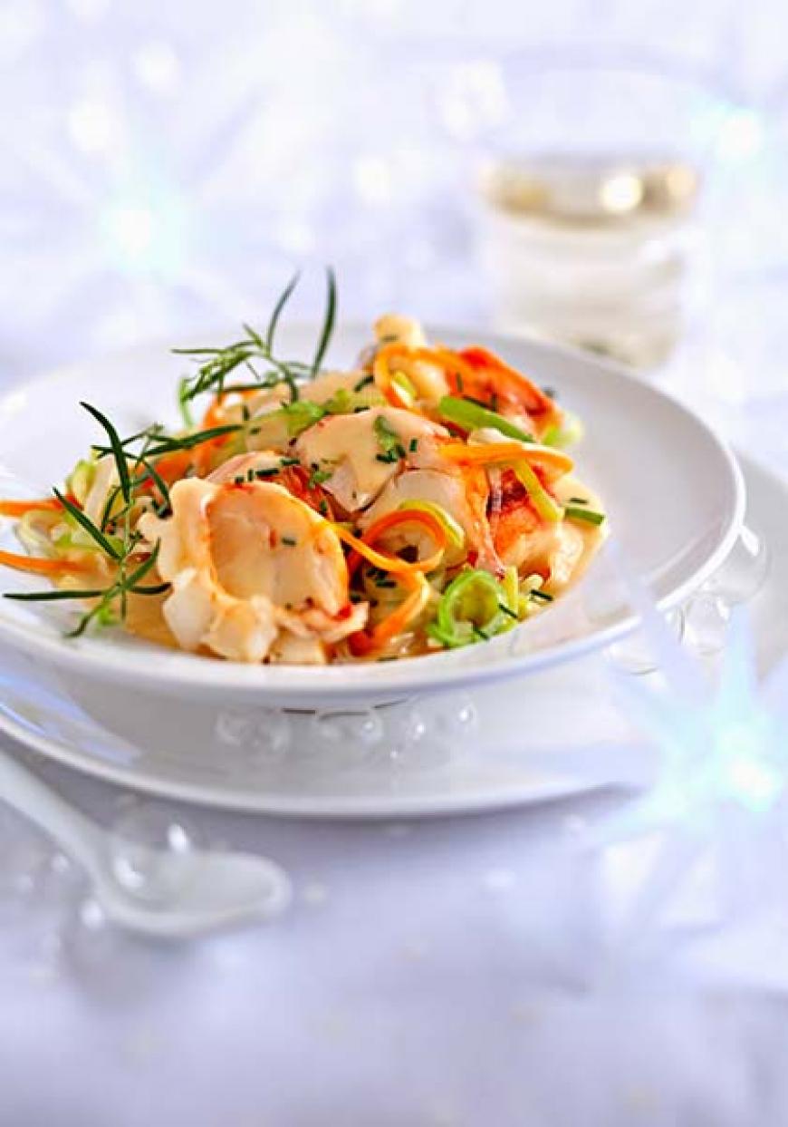Waterzoi de langoustes