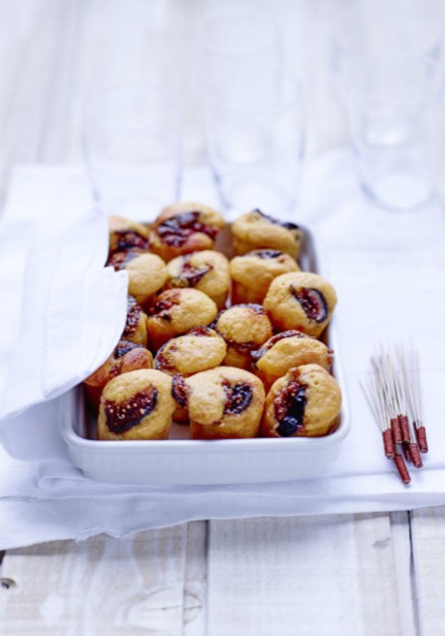 Cannelés aux patates douces et aux figues
