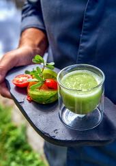 Gaspacho de tomates vertes