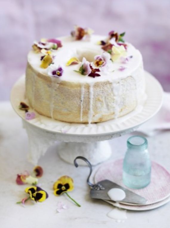 Angel cake à la fleur d&#039;oranger