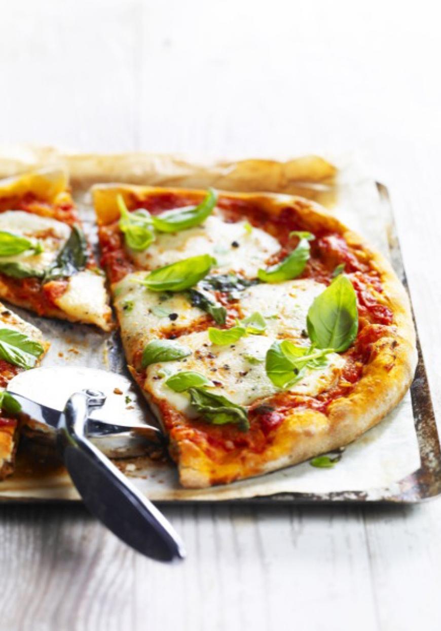 Pizza tomates mozzarella