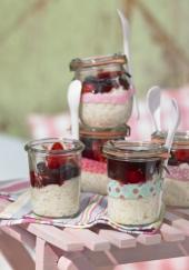 Riz au lait aux fruits rouges
