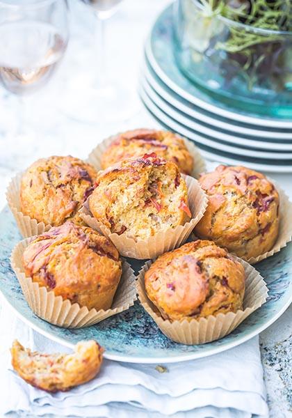 Muffins au thon et poivron