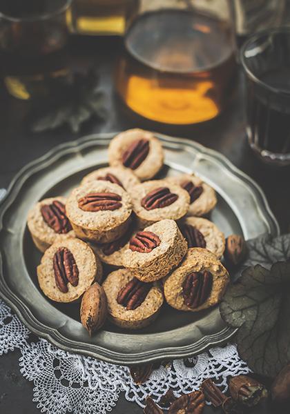 Macarons aux noix de pécan
