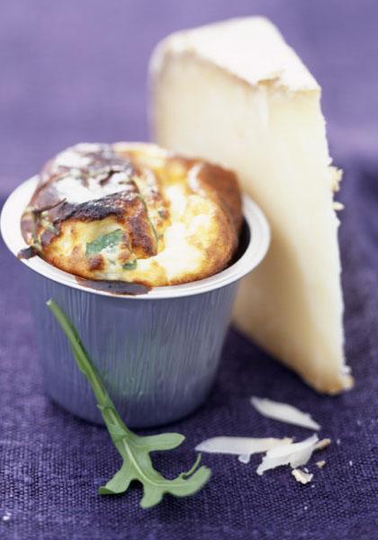 Petit soufflé à l&#039;Ossau-Iraty