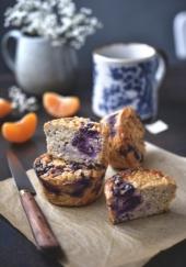 Breadcake à l&#039;avoine et aux myrtilles