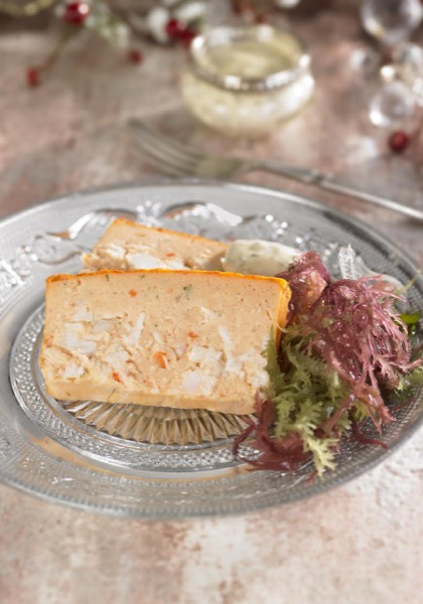 Terrine poissons et fruits mer