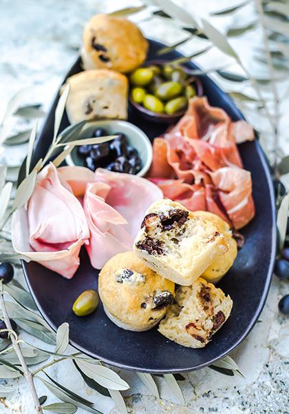 Petits pains aux olives