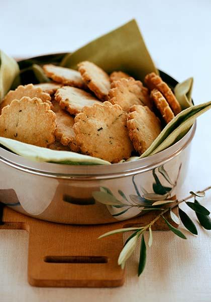 Crackers au parmesan