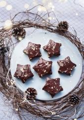 Etoiles de Noël au chocolat